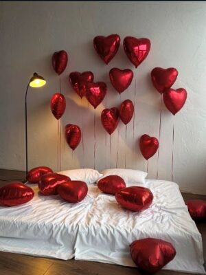 Кульки на день святого Валентина "Подарунок серця"