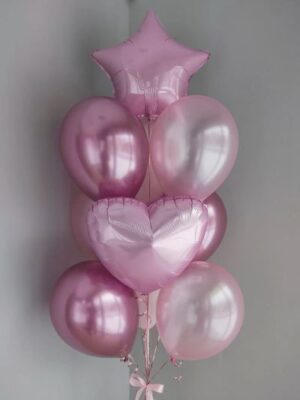 Гелеві кульки Київ - "Рожевий атлас"